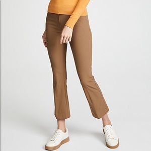 Theory kick-flare khaki pants